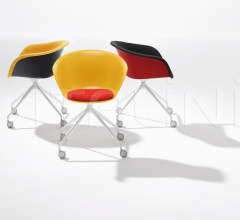 Итальянские Кабинет - Кресло Duna 02 Trestle fixed фабрика Arper