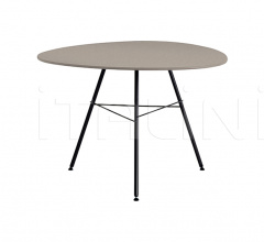 Итальянские Уличные столы - Стол обеденный Leaf H 50 Итальянские Уличные столы - Стол обеденный Leaf H 50 фабрика Arper