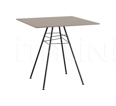 Итальянские Уличные столы - Стол обеденный Leaf H 74 Square Итальянские Уличные столы - Стол обеденный Leaf H 74 Square фабрика Arper