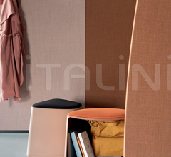 Итальянские Пуфы - Пуф Cila Go Stool With castors Итальянские Пуфы - Пуф Cila Go Stool With castors фабрика Arper