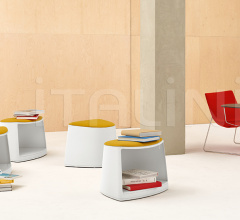 Итальянские Пуфы - Пуф Cila Go Stool With castors Итальянские Пуфы - Пуф Cila Go Stool With castors фабрика Arper