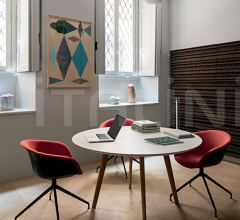 Итальянские Кабинет - Кресло Duna 02 Trestle swivel фабрика Arper