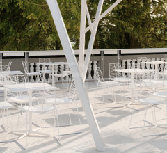 Итальянские Уличная мебель - Стул Leaf Sled Итальянские Уличная мебель - Стул Leaf Sled фабрика Arper