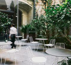 Итальянские Уличная мебель - Стул Leaf Sled Итальянские Уличная мебель - Стул Leaf Sled фабрика Arper