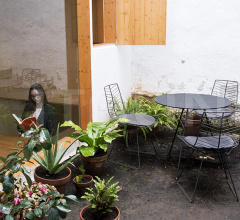 Итальянские Уличная мебель - Стул Leaf Sled Итальянские Уличная мебель - Стул Leaf Sled фабрика Arper