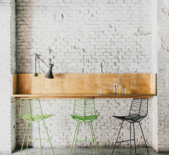 Итальянские Рестораны/Бары - Барный стул Leaf Counter stool фабрика Arper