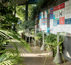 Итальянские Рестораны/Бары - Барный стул Leaf Counter stool фабрика Arper