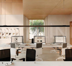 Итальянские Кабинет - Кресло Planesit 5 ways swivel High фабрика Arper