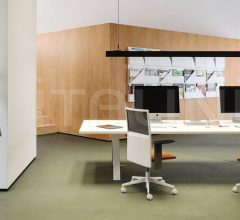 Итальянские Кабинет - Кресло Planesit 5 ways swivel High фабрика Arper