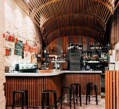 Итальянские Рестораны/Бары - Барный стул Ply H 76 фабрика Arper