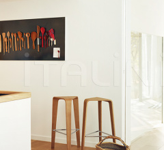 Итальянские Рестораны/Бары - Барный стул Ply H 76 фабрика Arper