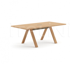 Итальянские Столы для конференц зала - Стол Cross H 74 Office Top Итальянские Столы для конференц зала - Стол Cross H 74 Office Top фабрика Arper