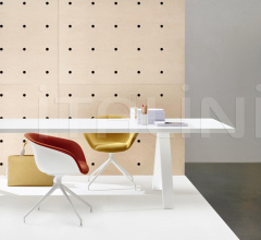 Итальянские Столы для конференц зала - Стол Cross H 74 Standard top Итальянские Столы для конференц зала - Стол Cross H 74 Standard top фабрика Arper