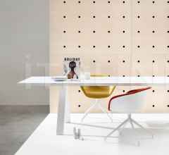 Итальянские Столы для конференц зала - Стол Cross H 105 cm Office Top Итальянские Столы для конференц зала - Стол Cross H 105 cm Office Top фабрика Arper