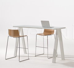 Итальянские Столы для конференц зала - Стол Cross H 105 standard top Итальянские Столы для конференц зала - Стол Cross H 105 standard top фабрика Arper