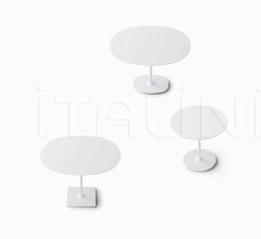 Итальянские Столы обеденные - Стол обеденный Dizzie H 74 фабрика Arper