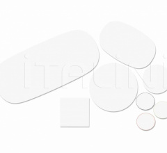 Итальянские Столы обеденные - Стол обеденный Dizzie H 74 фабрика Arper