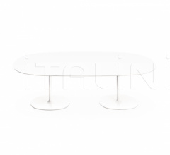 Итальянские Столы обеденные - Стол обеденный Dizzie H 74 base фабрика Arper