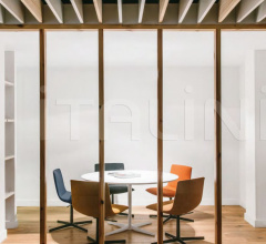 Итальянские Столы обеденные - Стол обеденный Eolo H 74 фабрика Arper