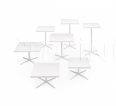 Итальянские Столы обеденные - Стол обеденный Fred H 74 фабрика Arper