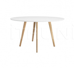 Итальянские Столы обеденные - Стол обеденный Gher Round top фабрика Arper