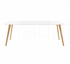 Итальянские Столы обеденные - Стол обеденный Gher Square top фабрика Arper