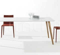 Итальянские Столы обеденные - Стол обеденный Gher Square top фабрика Arper