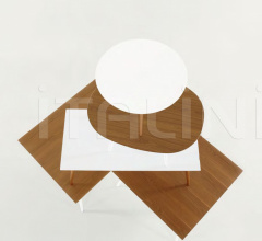 Итальянские Столы обеденные - Стол обеденный Gher Oval top фабрика Arper