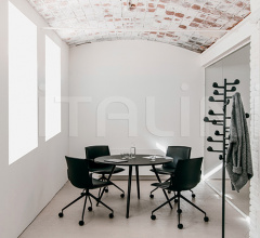 Итальянские Столы обеденные - Стол обеденный Meety Round фабрика Arper