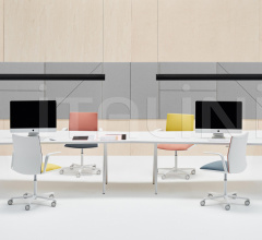 Итальянские Столы для конференц зала - Стол Meety Trapezoidal Итальянские Столы для конференц зала - Стол Meety Trapezoidal фабрика Arper