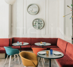 Итальянские Уличные столы - Стол обеденный Yop H 72 - 73,5 - 74 cm Итальянские Уличные столы - Стол обеденный Yop H 72 - 73,5 - 74 cm фабрика Arper