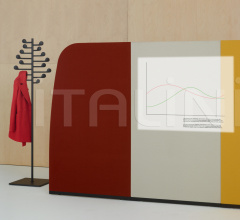 Итальянские Ширмы - Перегородки Paravan 132,5 cm, Rectangular panel фабрика Arper