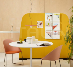 Итальянские Ширмы - Перегородки Paravan 132,5 cm, Panel with curved profile фабрика Arper