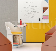 Итальянские Ширмы - Перегородки Paravan 132,5 cm, Panel with curved profile фабрика Arper