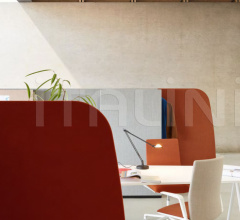 Итальянские Ширмы - Перегородки Paravan 167,5 cm, Panel with curved profile фабрика Arper