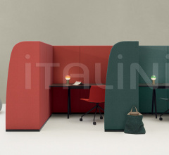 Итальянские Ширмы - Перегородки Paravan Layout examples фабрика Arper