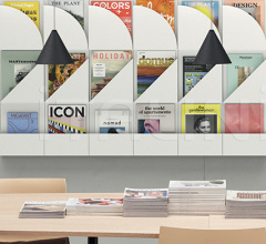 Итальянские Ширмы - Перегородки Paravan Mood Desk panel фабрика Arper