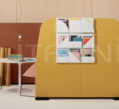 Итальянские Ширмы - Перегородки Paravan Mood Desk panel фабрика Arper