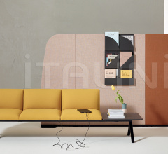 Итальянские Ширмы - Перегородки Paravan Mood Desk panel фабрика Arper