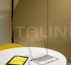 Итальянские Декоративные панели - Панель Parentesit Freestanding Round фабрика Arper