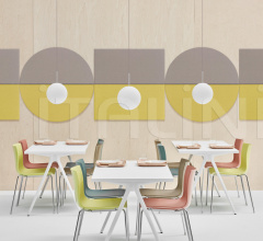 Итальянские Декоративные панели - Панель Parentesit Freestanding Round фабрика Arper