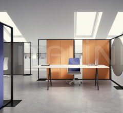 Итальянские Декоративные панели - Панель Parentesit Freestanding Round фабрика Arper