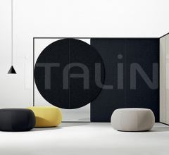 Итальянские Декоративные панели - Панель Parentesit Freestanding Round Rectangular фабрика Arper