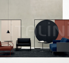 Итальянские Декоративные панели - Панель Parentesit Freestanding Round Rectangular фабрика Arper