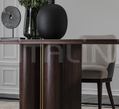 Стол обеденный TOMO DINING TABLE 300 2 BASES Стол обеденный TOMO DINING TABLE 300 2 BASES фабрика Galimberti Nino