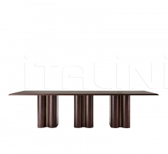 Стол обеденный TOMO DINING TABLE 300 3 BASES Стол обеденный TOMO DINING TABLE 300 3 BASES фабрика Galimberti Nino