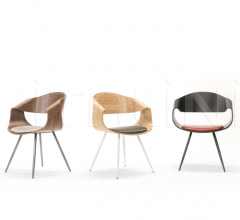 Стул Chantal 4 steel leg Стул Chantal 4 steel leg фабрика Sitia