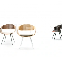 Стул Chantal 4 steel leg Стул Chantal 4 steel leg фабрика Sitia