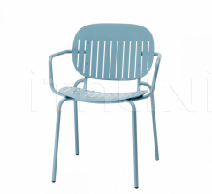 Итальянские Уличная мебель - Стул с подлокотниками Si-Si Barcode armchair Итальянские Уличная мебель - Стул с подлокотниками Si-Si Barcode armchair фабрика Scab Design