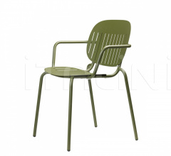 Итальянские Уличная мебель - Стул с подлокотниками Si-Si Barcode armchair Итальянские Уличная мебель - Стул с подлокотниками Si-Si Barcode armchair фабрика Scab Design